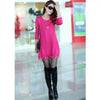 Pullover Sweater Long-sleeve Lace Dress