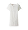 Casual Loose Lace Short-sleeved Dress