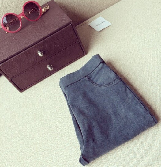 Elastic Waist Jeans Jeggings Pencil Pants