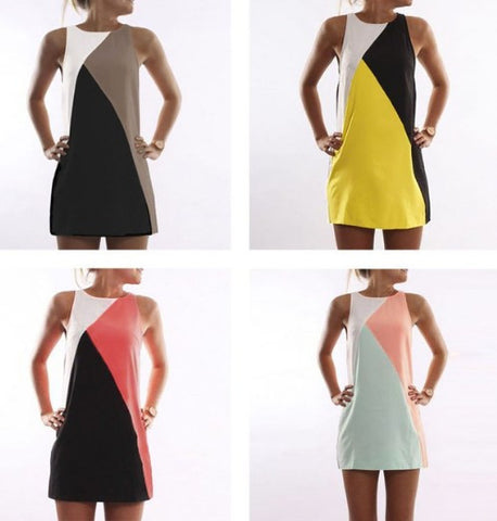 Robe Sweet Sexy Stitching Sleeveless