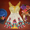 Casual Vintage mini Dresses Sleeveless