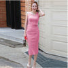 Casual Slim Long Bottoming Dress