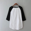 Summer Style O-neck Raglan Sleeve