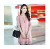 Pullover Sweater Long-sleeve Lace Dress